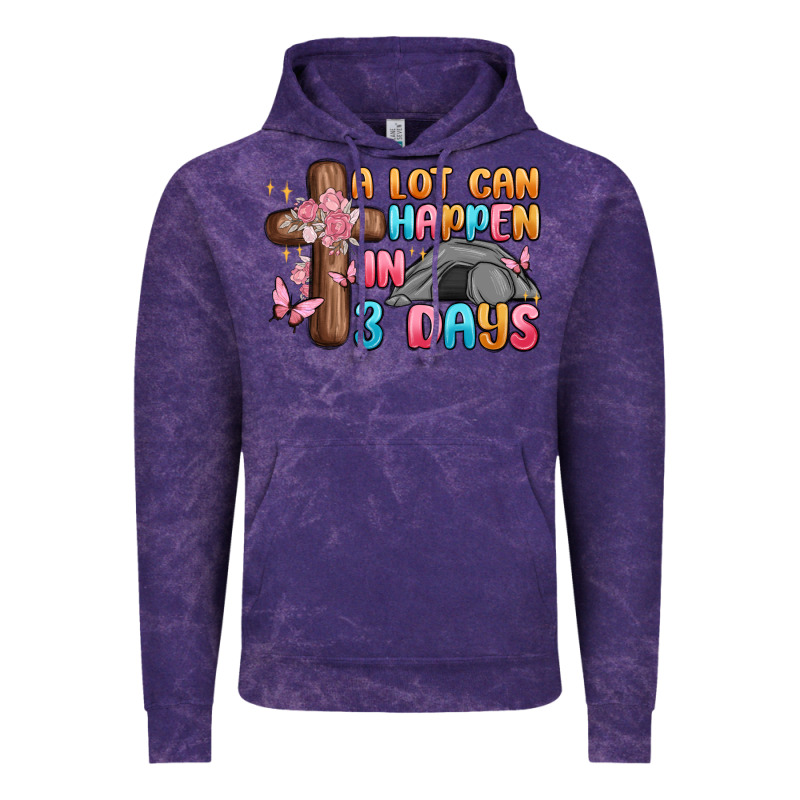 A Lot Can Happen In 3 Days Vintage Hoodie by MaliasSmallBusiness | Teevron