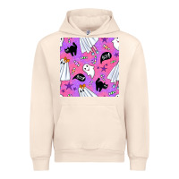 Sandshell cute ghost halloween seamless pattern Urban Hoodie - BundleAndBundleShop