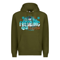 Army Green freezing season Premium Hoodie - CowGirlArtShop