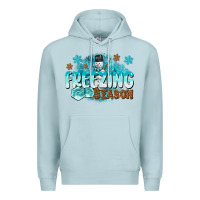 Blue Mist freezing season Premium Hoodie - CowGirlArtShop
