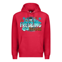 Cardinal freezing season Premium Hoodie - CowGirlArtShop