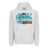 Dove Grey freezing season Premium Hoodie - CowGirlArtShop