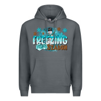 Rock freezing season Premium Hoodie - CowGirlArtShop