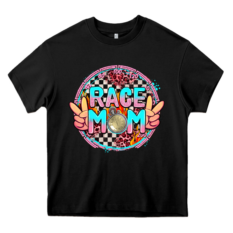 Race Mom Heavy Core Tee by AdoDesignShop | Teevron