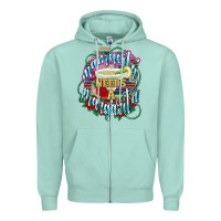Seafoam Mamacita needs a margarita Zipper Hoodie - NancyCooperArtShop