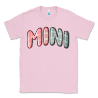Bubblegum Pink mini christmas plaid Classic Tee - MaliasSmallBusiness