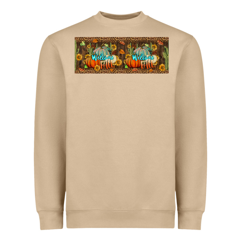 Welcome Fall 11 Oz Mug Heavyweight Sweatshirt by BundleAndBundleShop | Teevron