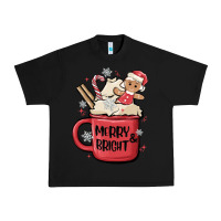 Black merry and bright Urban Heavy Tee - MaliasSmallBusiness
