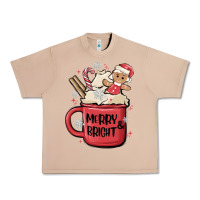 Burro merry and bright Urban Heavy Tee - MaliasSmallBusiness
