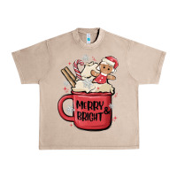 French Oak merry and bright Urban Heavy Tee - MaliasSmallBusiness