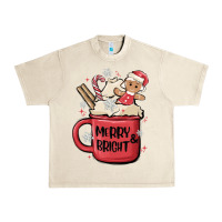 Sandshell merry and bright Urban Heavy Tee - MaliasSmallBusiness