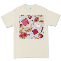 Bone back to school  seamless pattern Premium Tee - BundleAndBundleShop