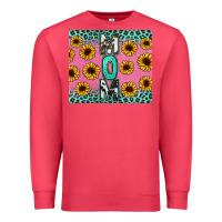 Cardinal Mom sunflower glitter Premium Sweatshirt - CowGirlArtShop