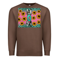 Chestnut Mom sunflower glitter Premium Sweatshirt - CowGirlArtShop