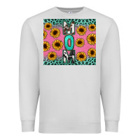Dove Grey Mom sunflower glitter Premium Sweatshirt - CowGirlArtShop