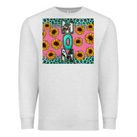 Oatmeal Heather Mom sunflower glitter Premium Sweatshirt - CowGirlArtShop