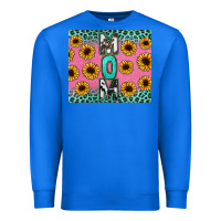 True Royal Mom sunflower glitter Premium Sweatshirt - CowGirlArtShop