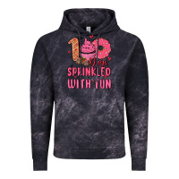 Cloud Black 100 days sprinkled with fun Vintage Hoodie - MaliasSmallBusiness