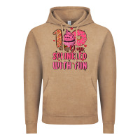 Vintage Coffee 100 days sprinkled with fun Vintage Hoodie - MaliasSmallBusiness