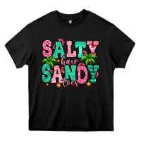 Black salty hair sandy toes Heavy Core Tee - Jasminsmagicworld