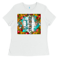 White blessed teacher tumbler Ladies Tee - BundleAndBundleShop