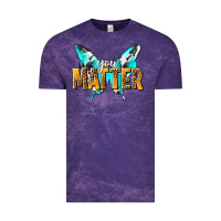 Cloud Purple you matter Vintage Tee - NancyCooperArtShop