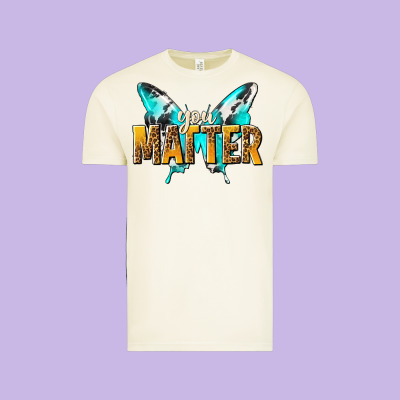 You Matter Vintage Tee Designed By Nancycooperartshop