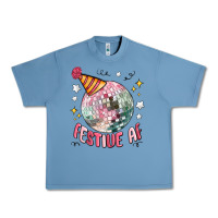 Pebble Blue festive af Urban Heavy Tee - MaliasSmallBusiness