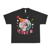 Pigment Black festive af Urban Heavy Tee - MaliasSmallBusiness