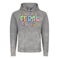 Cloud Rock somebody's feral child Vintage Hoodie - MaliasSmallBusiness