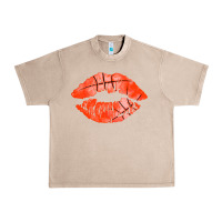 French Oak basketball lips Urban Heavy Tee - AdoDesignShop