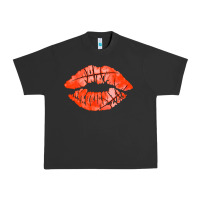 Pigment Black basketball lips Urban Heavy Tee - AdoDesignShop