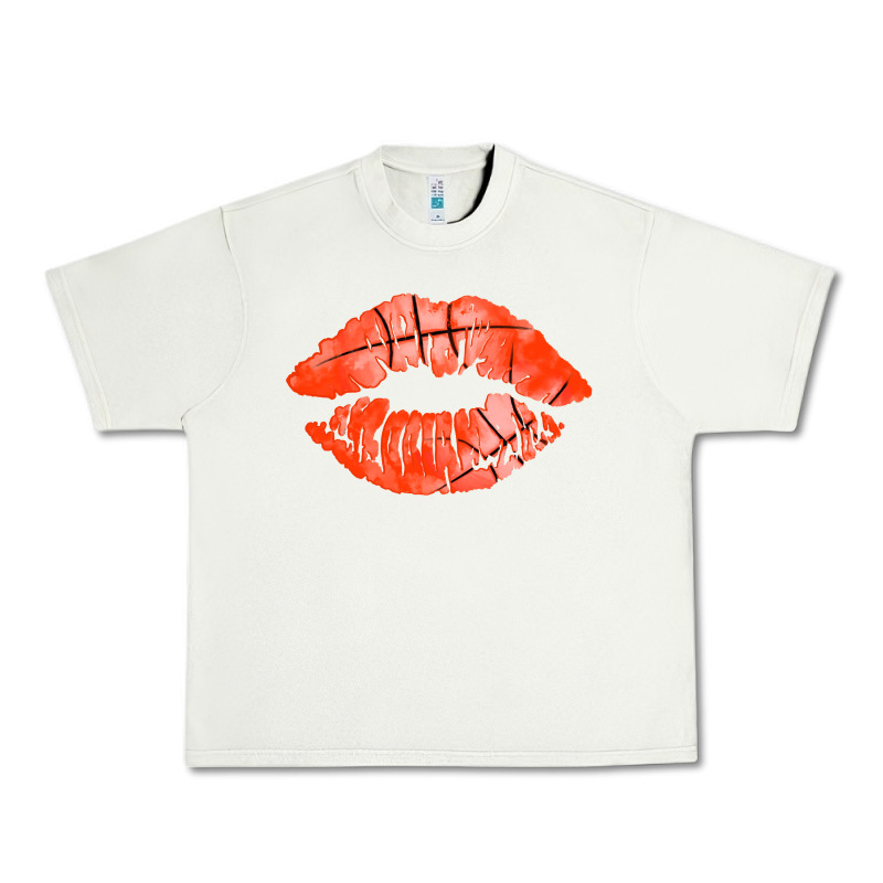 Basketball Lips Urban Heavy Tee by AdoDesignShop | Teevron