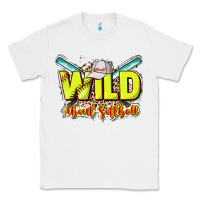 White wild about softball Classic Tee - NancyCooperArtShop