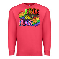 Cardinal Free dad hugs Premium Sweatshirt - CowGirlArtShop