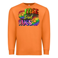 Carrot Free dad hugs Premium Sweatshirt - CowGirlArtShop