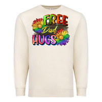 Sandshell Free dad hugs Premium Sweatshirt - CowGirlArtShop