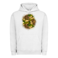 Pigment Lunar Rock camouflage and leopard patch Urban Hoodie - BundleAndBundleShop