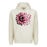 Oatmeal Heather cancer sunflower Premium Hoodie - CowGirlArtShop