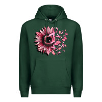 Sports Green cancer sunflower Premium Hoodie - CowGirlArtShop