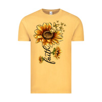 Vintage Mustard faith sunflower Vintage Tee - MaliasSmallBusiness
