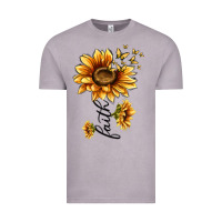 Vintage Zinc faith sunflower Vintage Tee - MaliasSmallBusiness