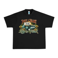 Black i got a heart like a truck western sunflower Urban Heavy Tee - NancyCooperArtShop