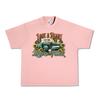 Salmon i got a heart like a truck western sunflower Urban Heavy Tee - NancyCooperArtShop