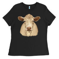Black charolais Ladies Tee - JahusDesignShop