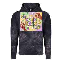 Cloud Black mardi gras Vintage Hoodie - MaliasSmallBusiness