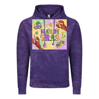 Cloud Purple mardi gras Vintage Hoodie - MaliasSmallBusiness