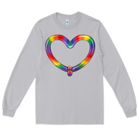 Moon Dust Lgbtq Heart Balloon Long Sleeve Tee - BundleAndBundleShop