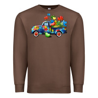 Chestnut Autism truck Premium Sweatshirt - CowGirlArtShop