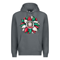 Rock sunflower i̇talian flag Premium Hoodie - JahusDesignShop